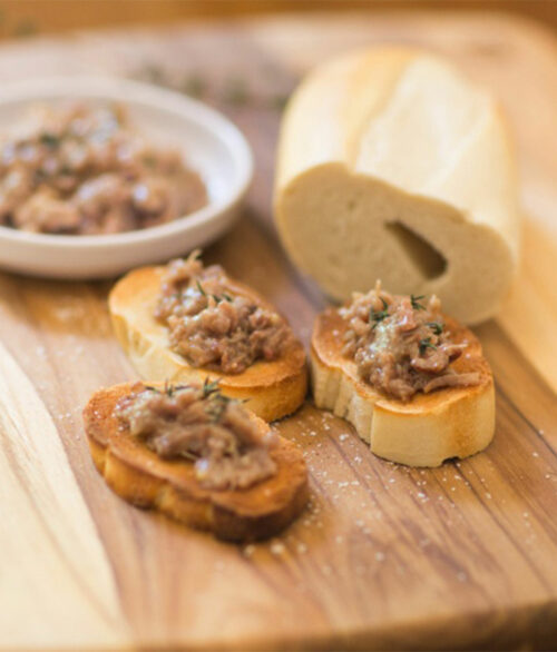Kosher Duck Rillettes cooked 2 1