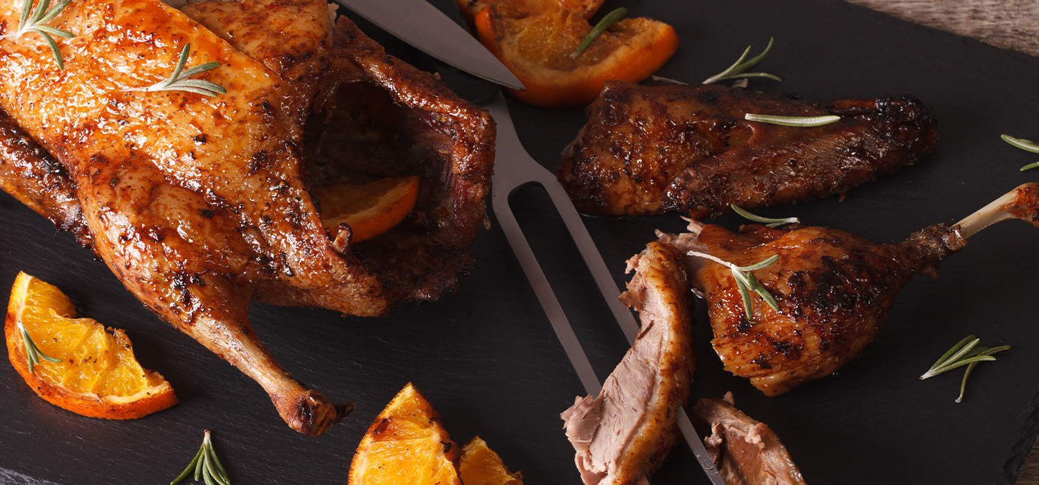 whole roast duck